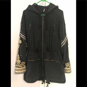 Free People embellished parka